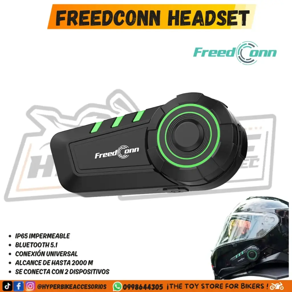 INTERCOMUNICADOR FREEDCONN HEADSET KY