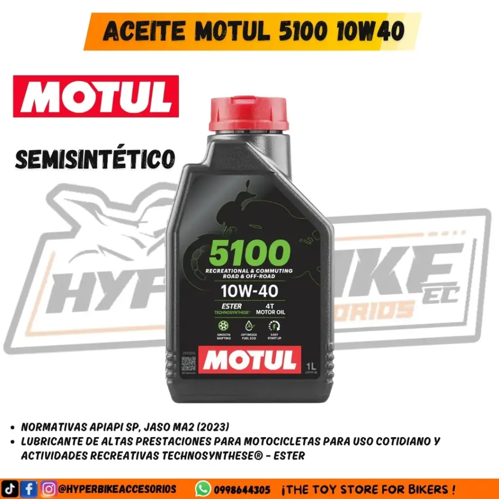 ACEITE MOTUL 5100 10W40