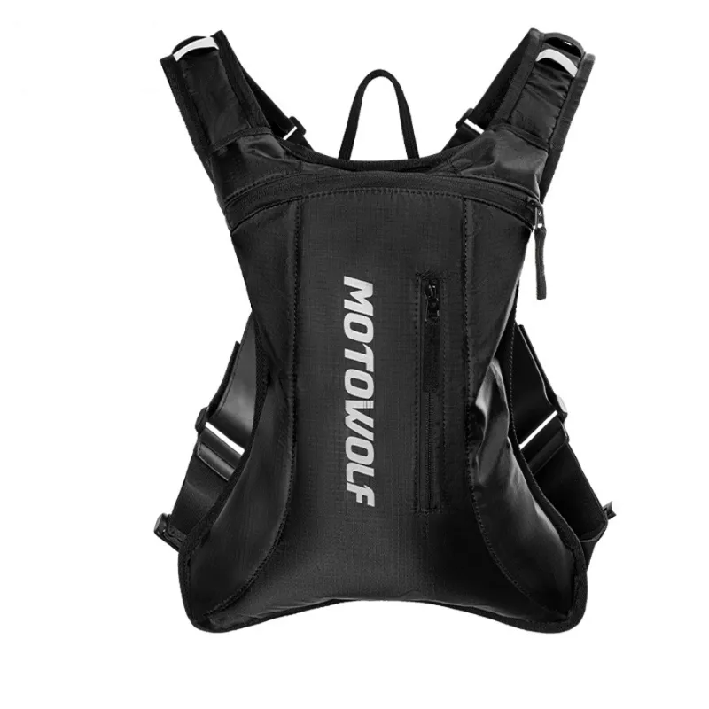 BACKPACK MOTOWOLF (NEGRO)