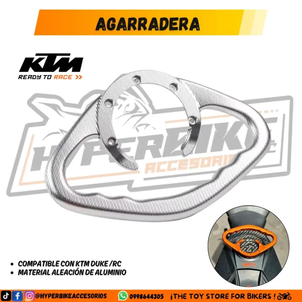 AGARRADERA PARA COPILOTO KTM