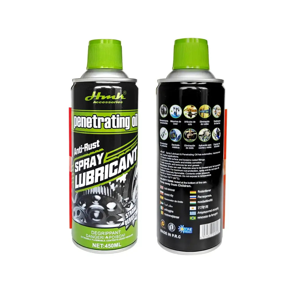 HMK Antirust Spray 450ml SY-QJYP0210– Lubricante antioxidante penetrante en aerosol
