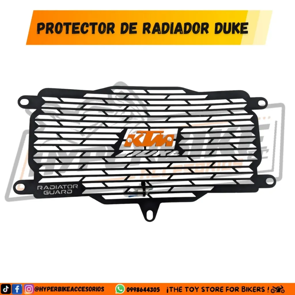 PROTECTOR DE RADIADOR  KTM DUKE