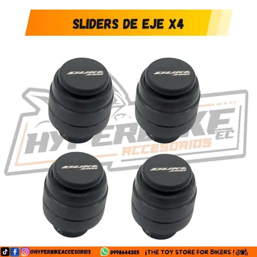 SLIDERS DE EJE DUKE 390 X4