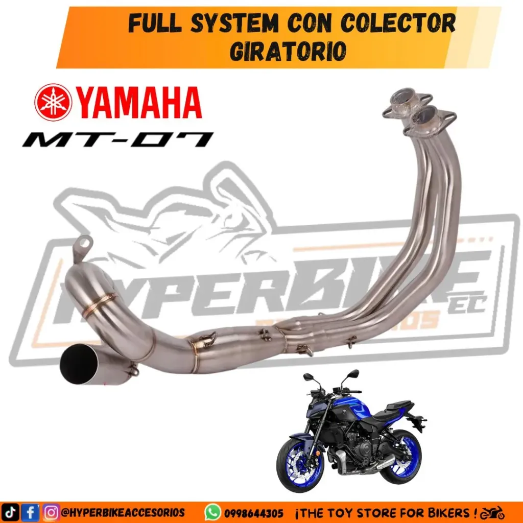 FULL SYSTEM CON COLECTOR GIRATORIO MT-07