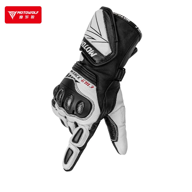 GUANTES GM3 WHITE MOTOWOLF