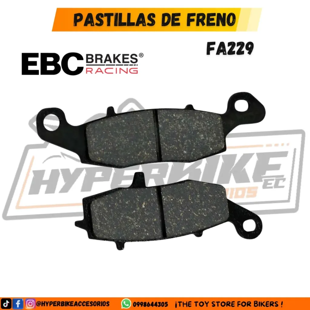 PASTILLAS DE FRENO SINTERIZADAS EBC FA229