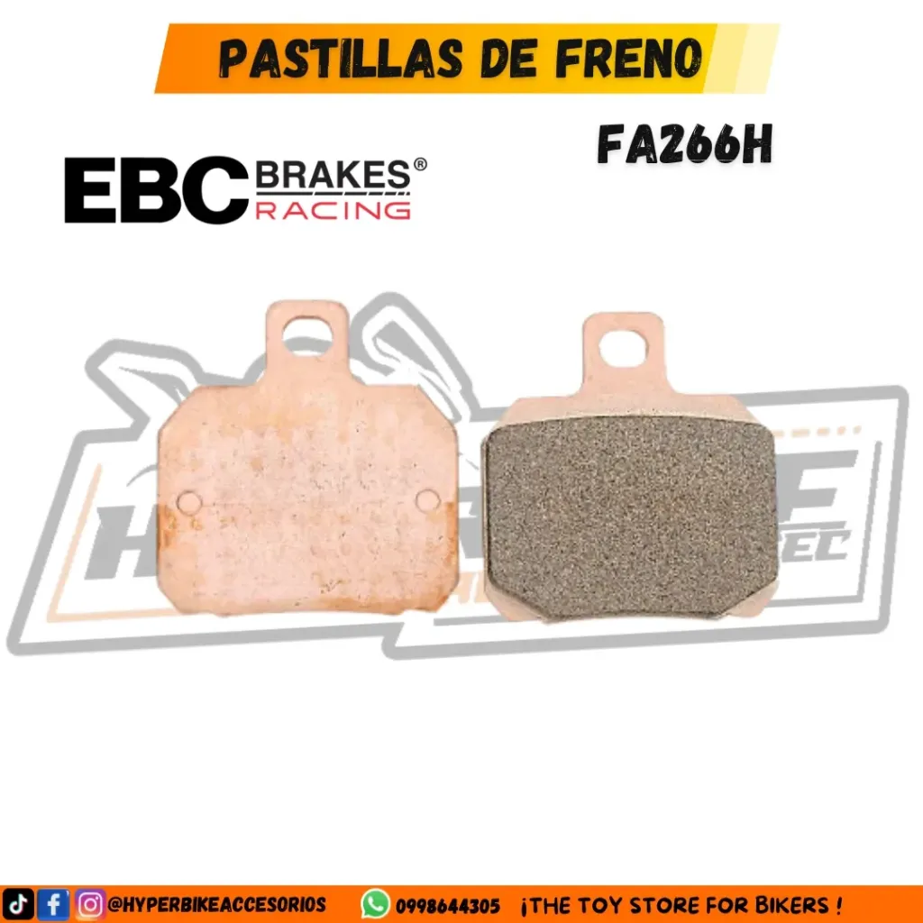 PASTILLAS DE FRENO SINTERIZADAS EBC FA266H