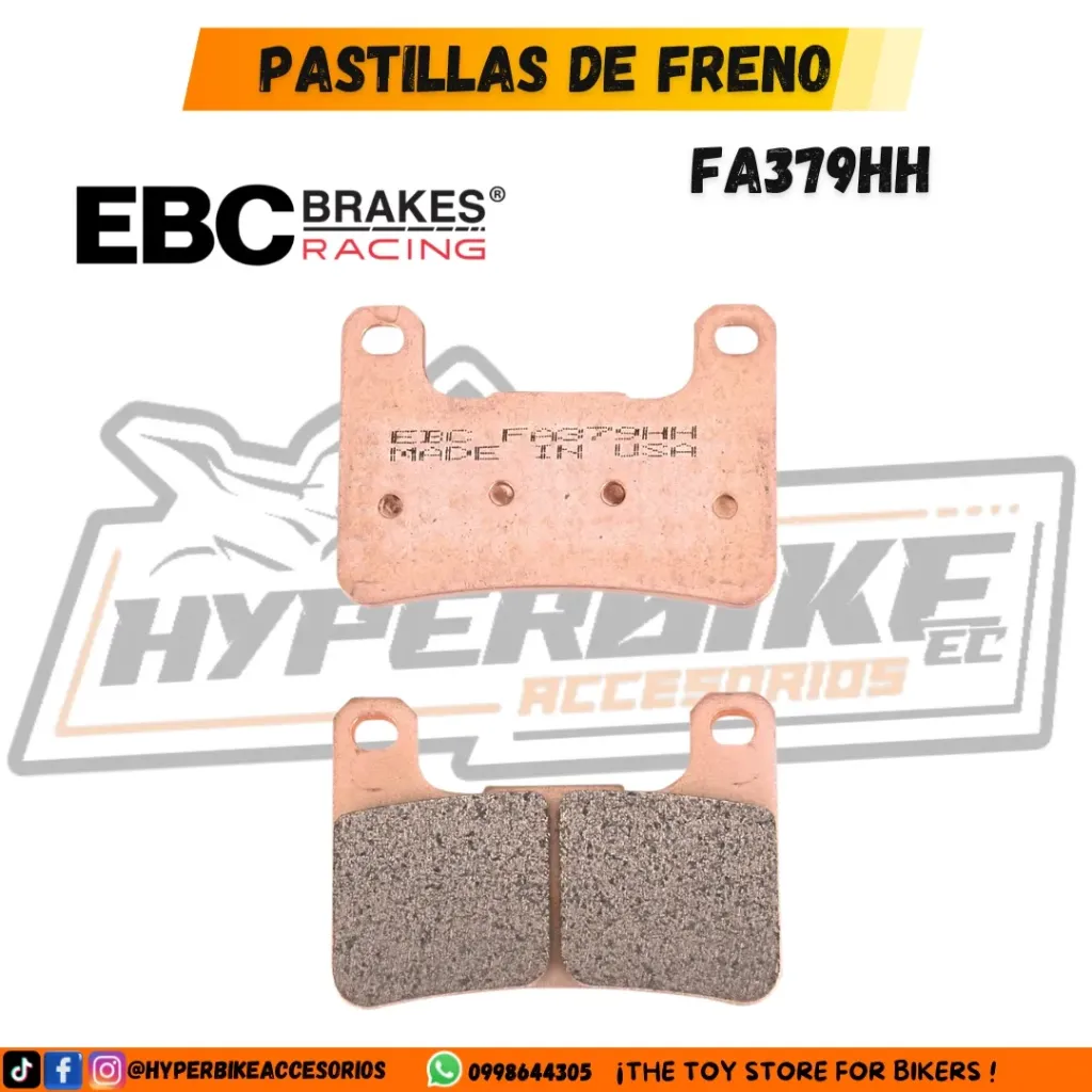 PASTILLAS DE FRENO SINTERIZADAS EBC  FA379HH