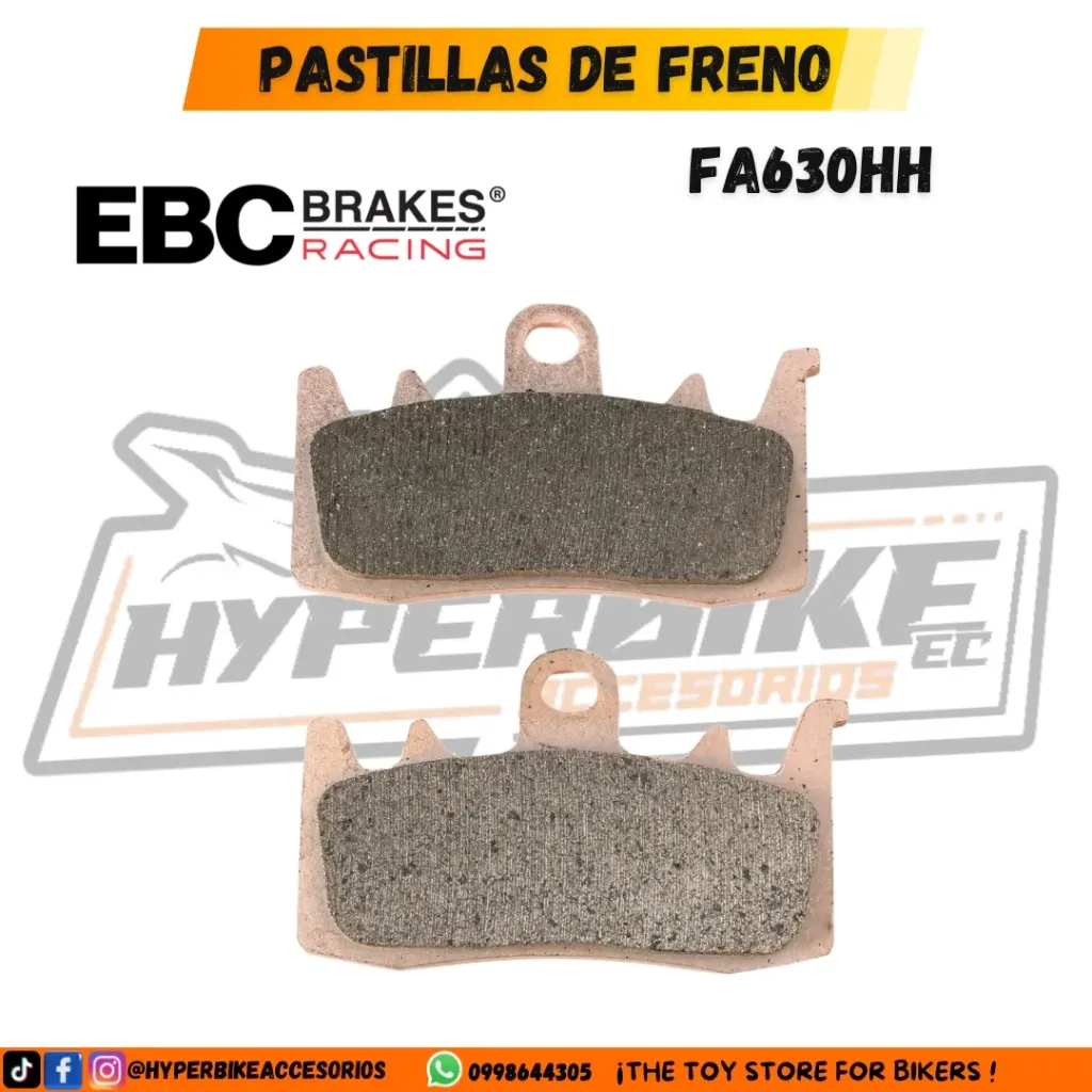PASTILLAS DE FRENO SINTERIZADAS EBC FA630HH