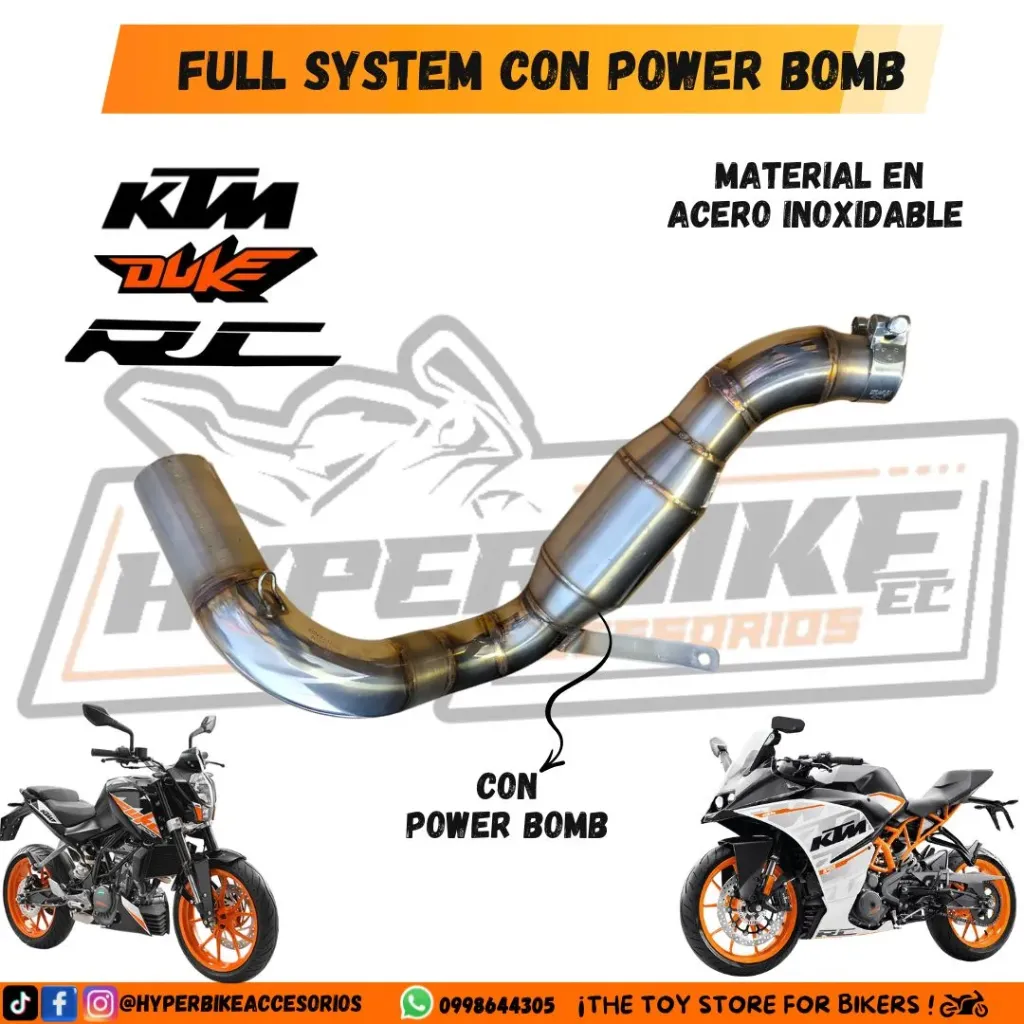 FULL SYSTEM KTM DUKE 1RA G | RC V1