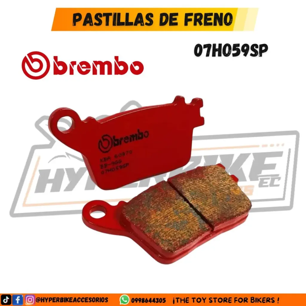PASTILLAS DE FRENO BREMBO 07HO59SP