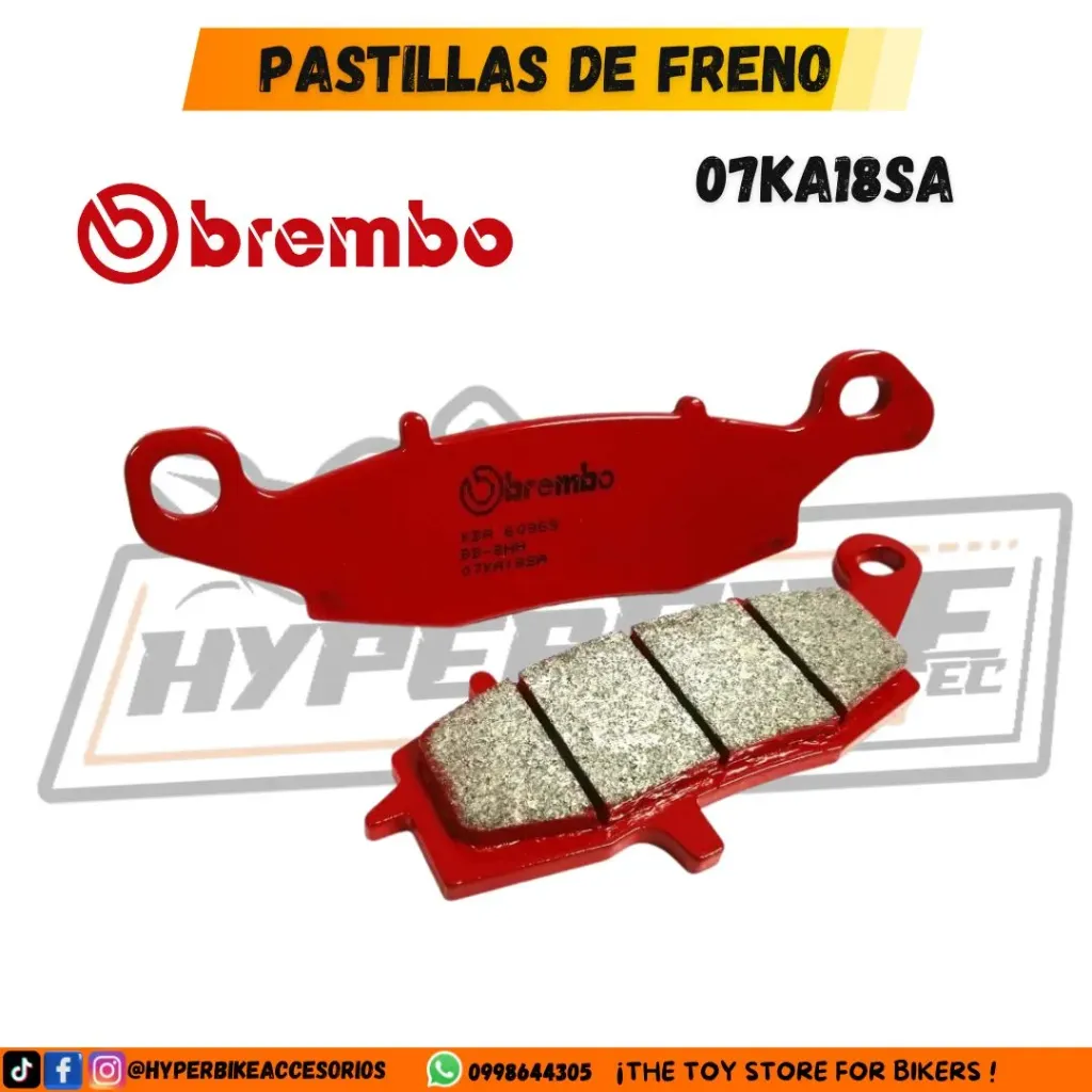 PASTILLAS DE FRENO BREMBO 07KA18SA