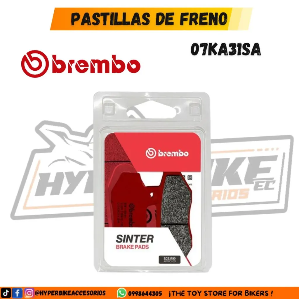 PASTILLAS DE FRENO BREMBO 07KA31SA