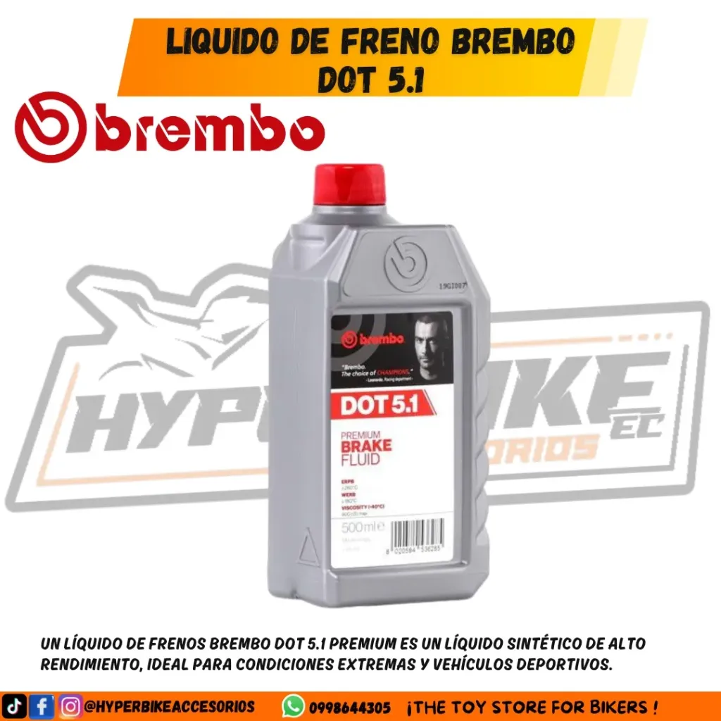 LIQUIDO DE FRENOS BREMBO DOT 5.1 PREMIU