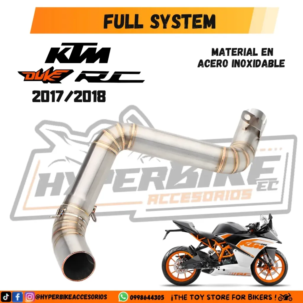 FULL SYSTEM KTM DUKE | RC 2017-2018