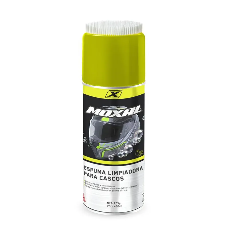 ESPUMA LIMPIADORA PARA CASCO