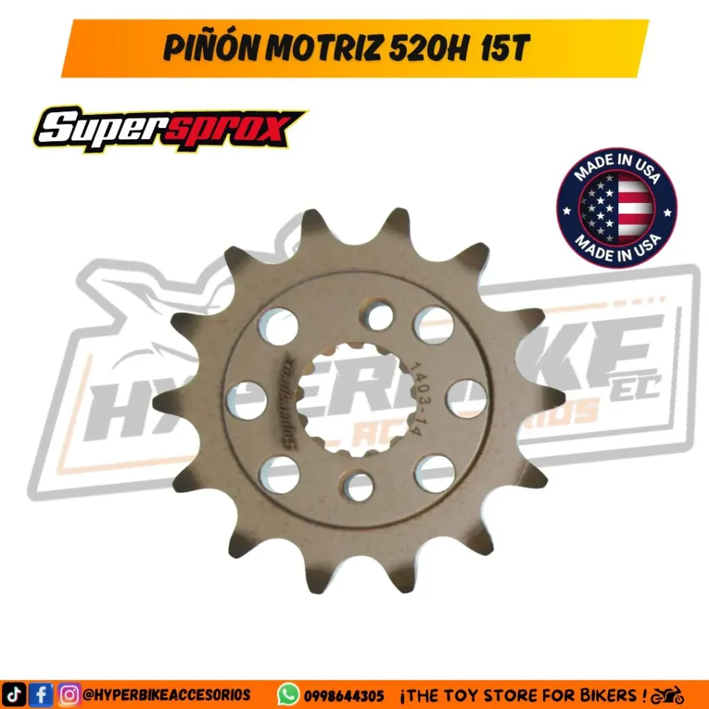 PIÑON MOTRIZ 520H-15T | KTM ADVENTRE  390 (2020-2021) SUPERSPROX ESTADOS UNIDOS