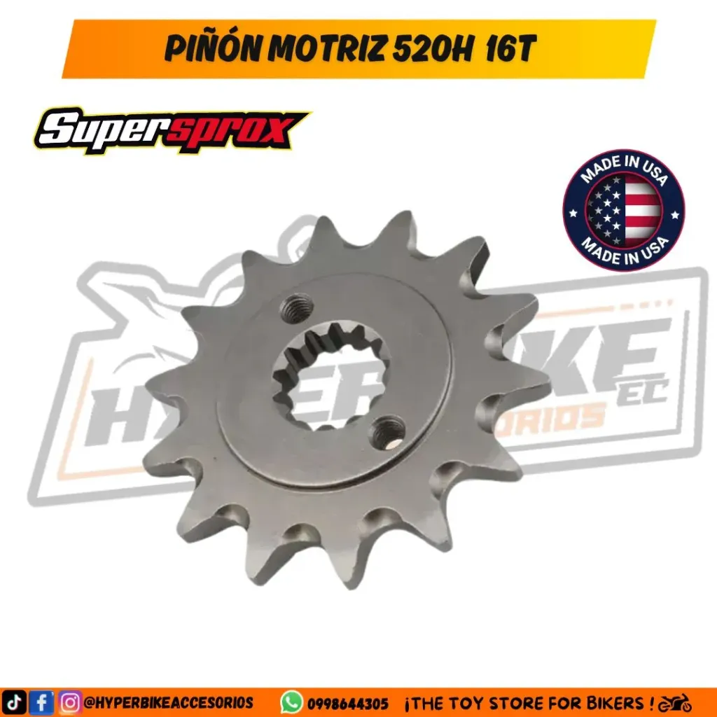 PIÑON MOTRIZ 520H 16T | KTM ADVENTURE 640 (2018-2022) SUPERSPROX ESTADOS UNIDOS