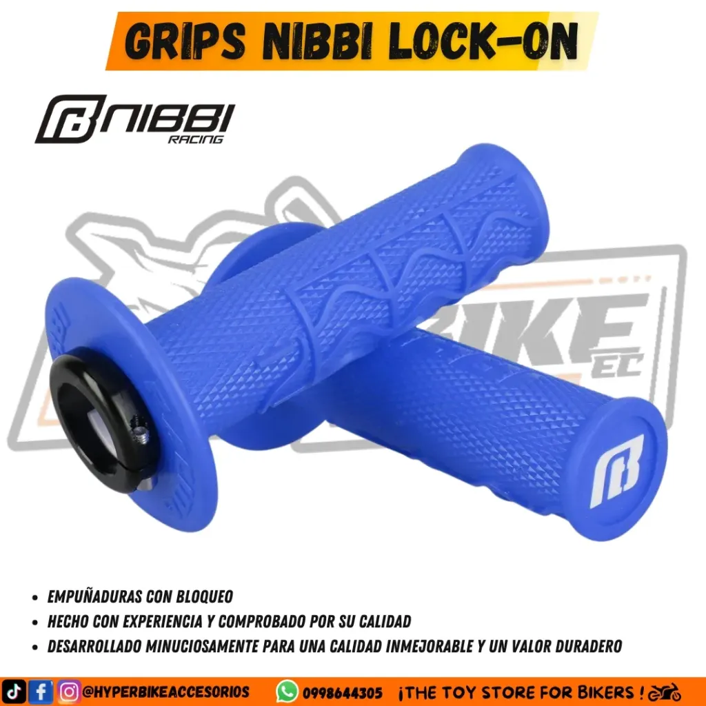 GRIPS NIBBI LOCK-ON AZUL