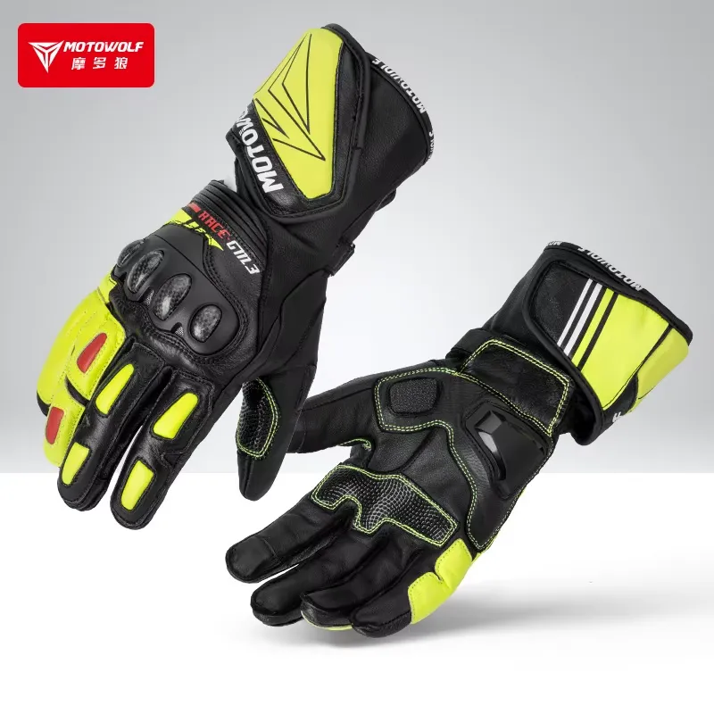 GUANTES GM3 GREEN MOTOWOLF (M)