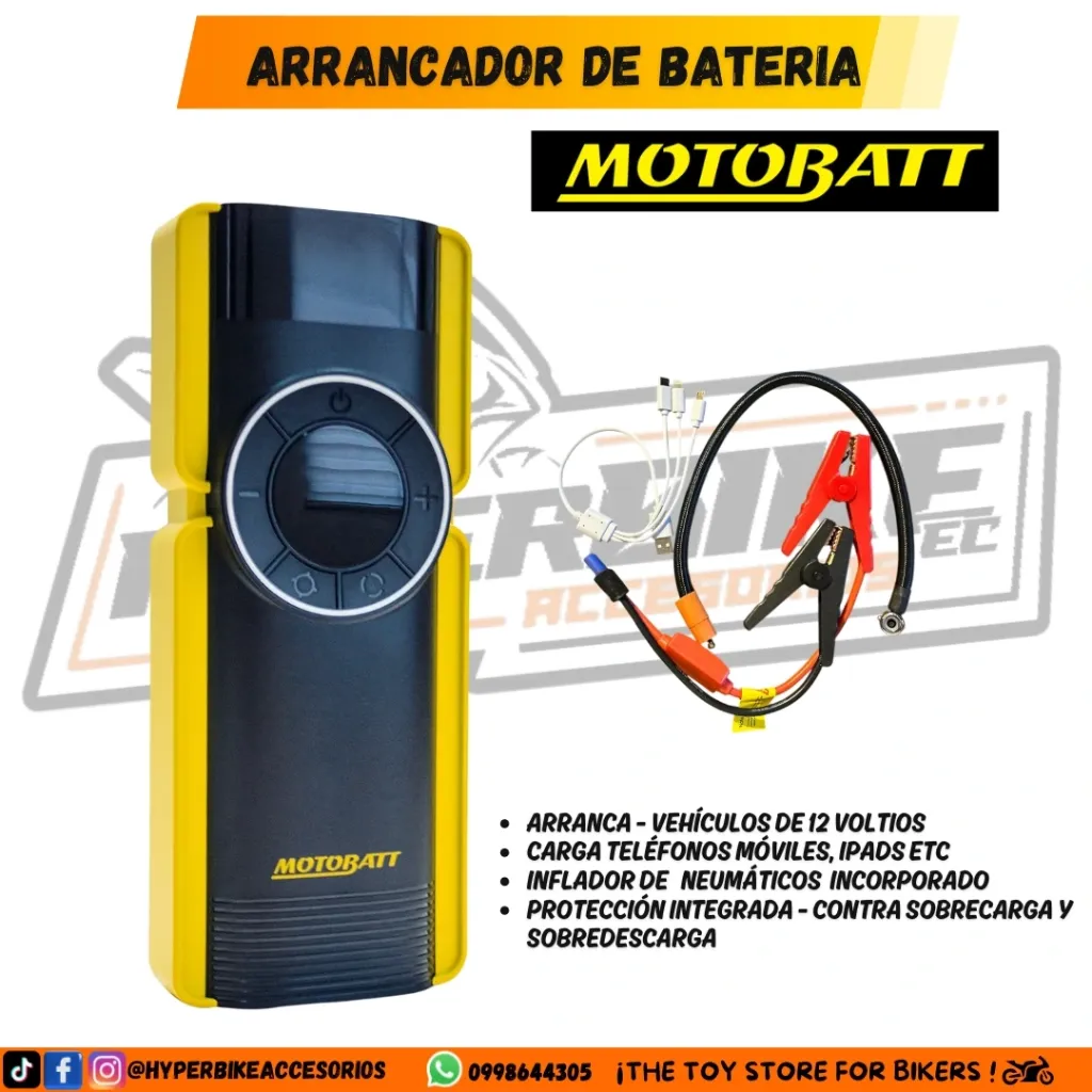 ARRANCADOR DE BATERIA  | MOTOBATT