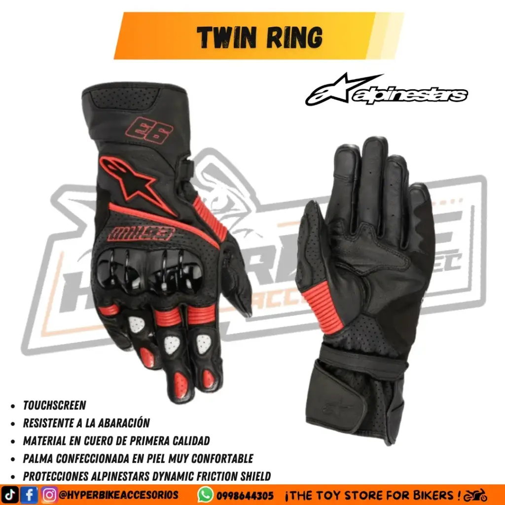 Guantes Twin Ring