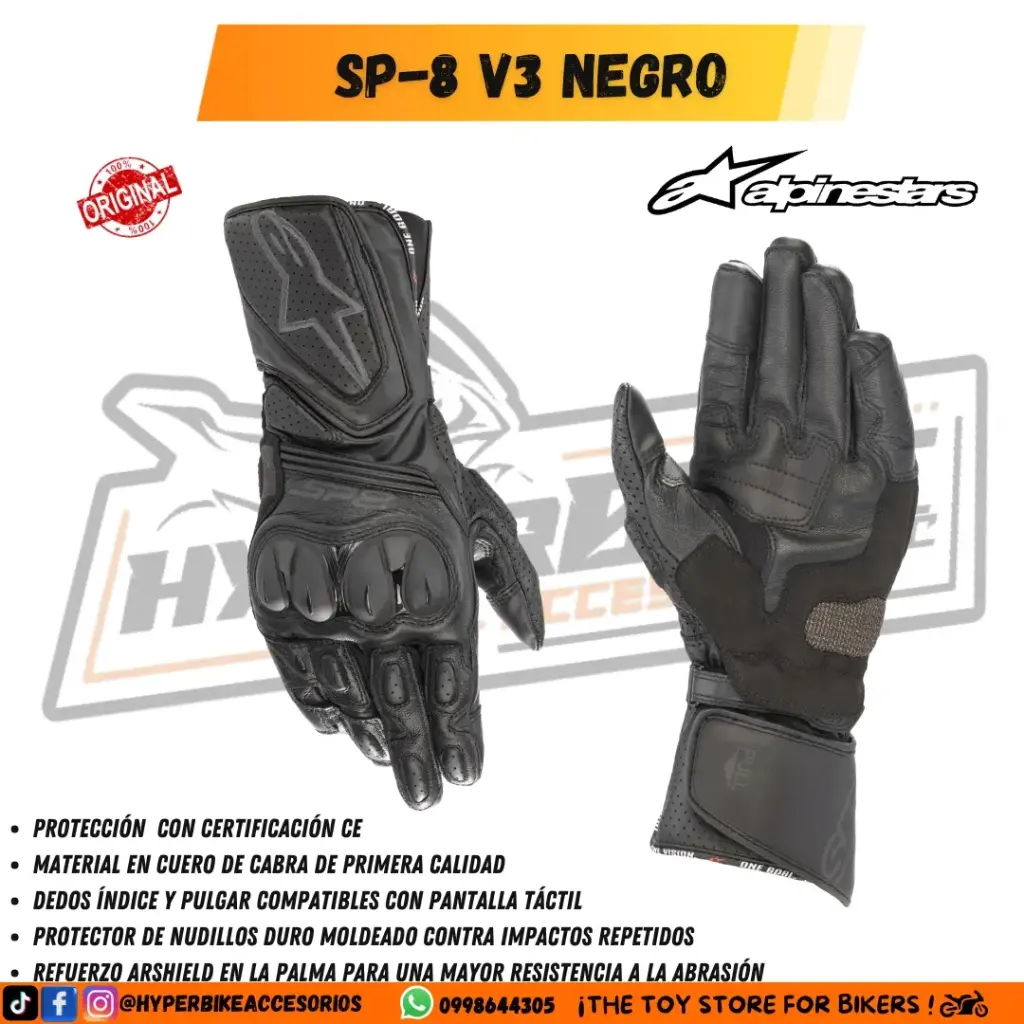 Guantes Alpinestars  SP-8 V3