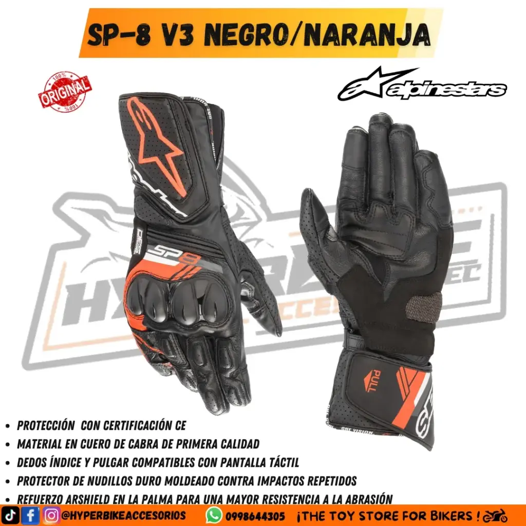 Guantes Alpinestars SP-8 V3