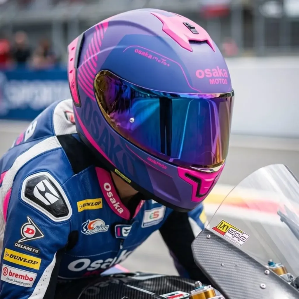 CASCO OSK PURPLE/PINK