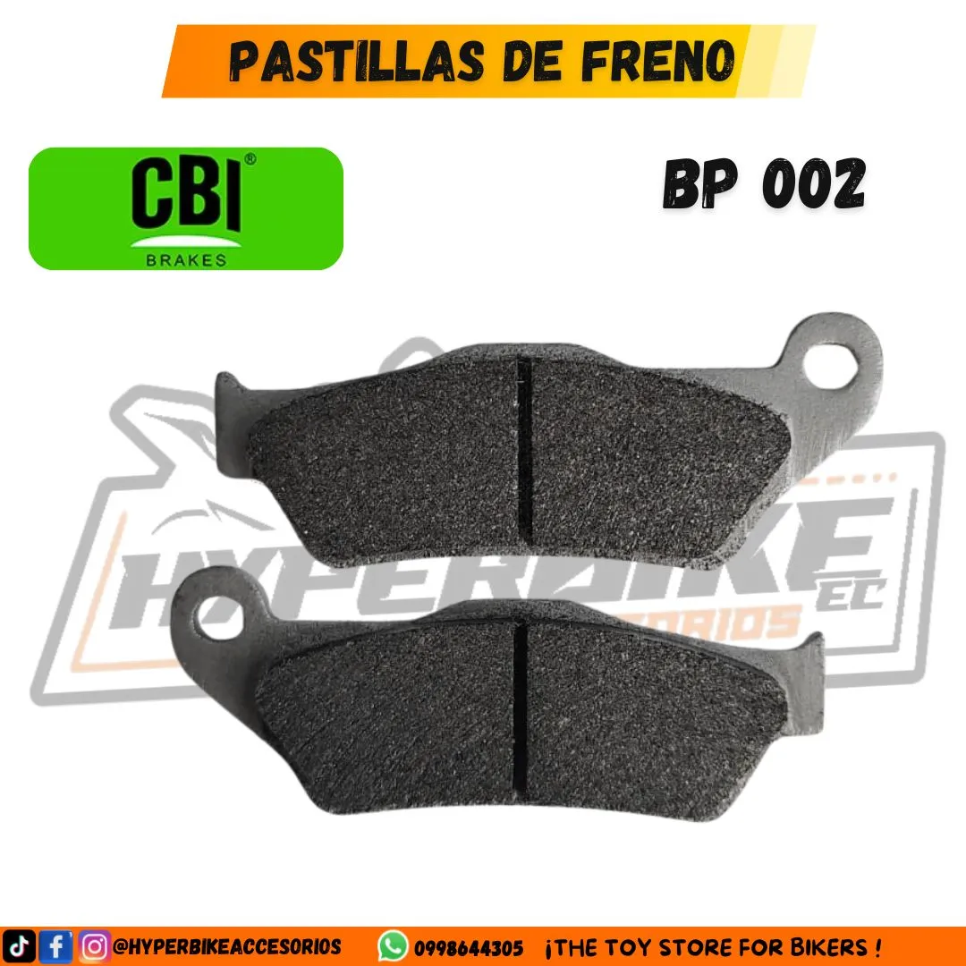 PASTILLAS DE FRENO CBI BP002
