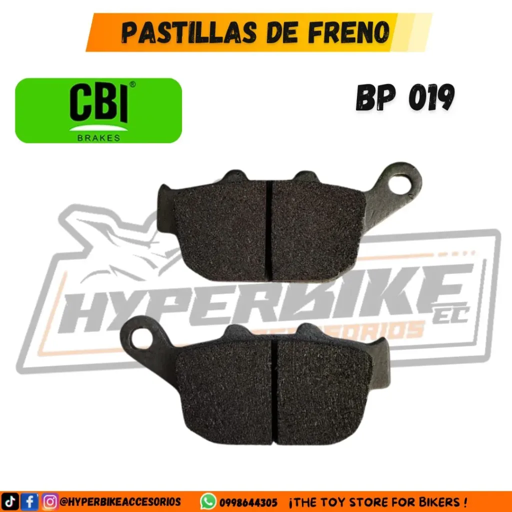 PASTILLAS DE FRENO CBI BP019  LONCIN/TUKO