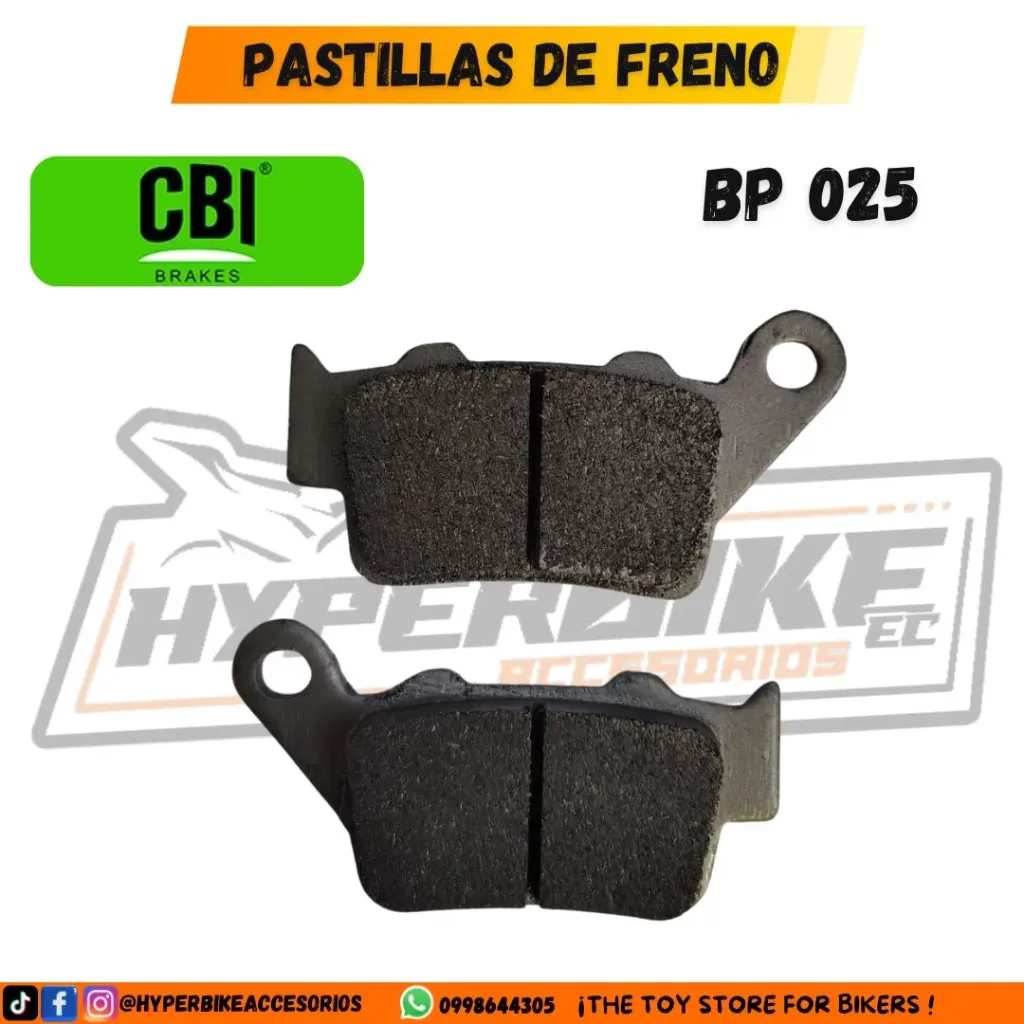 PASTILLOS DE FRENO CBI BP025