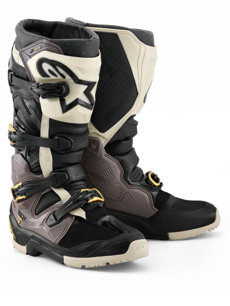 [BOTALP00018T8] BOTAS TECH 7 ENDURO DRYSTAR BLACK DARK GRAY GOLD ALPINESTARS