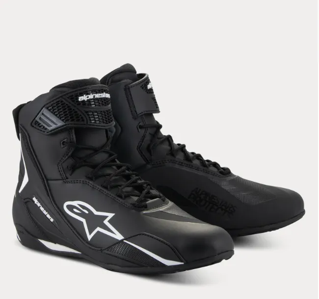 BOTINES FASTER 4 BLACK WHITE