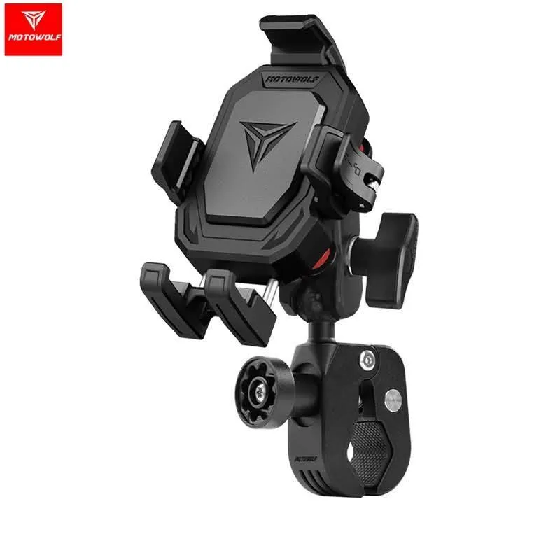 PORTA TELEFONO MH2 MOTOWOLF BASE PINZA