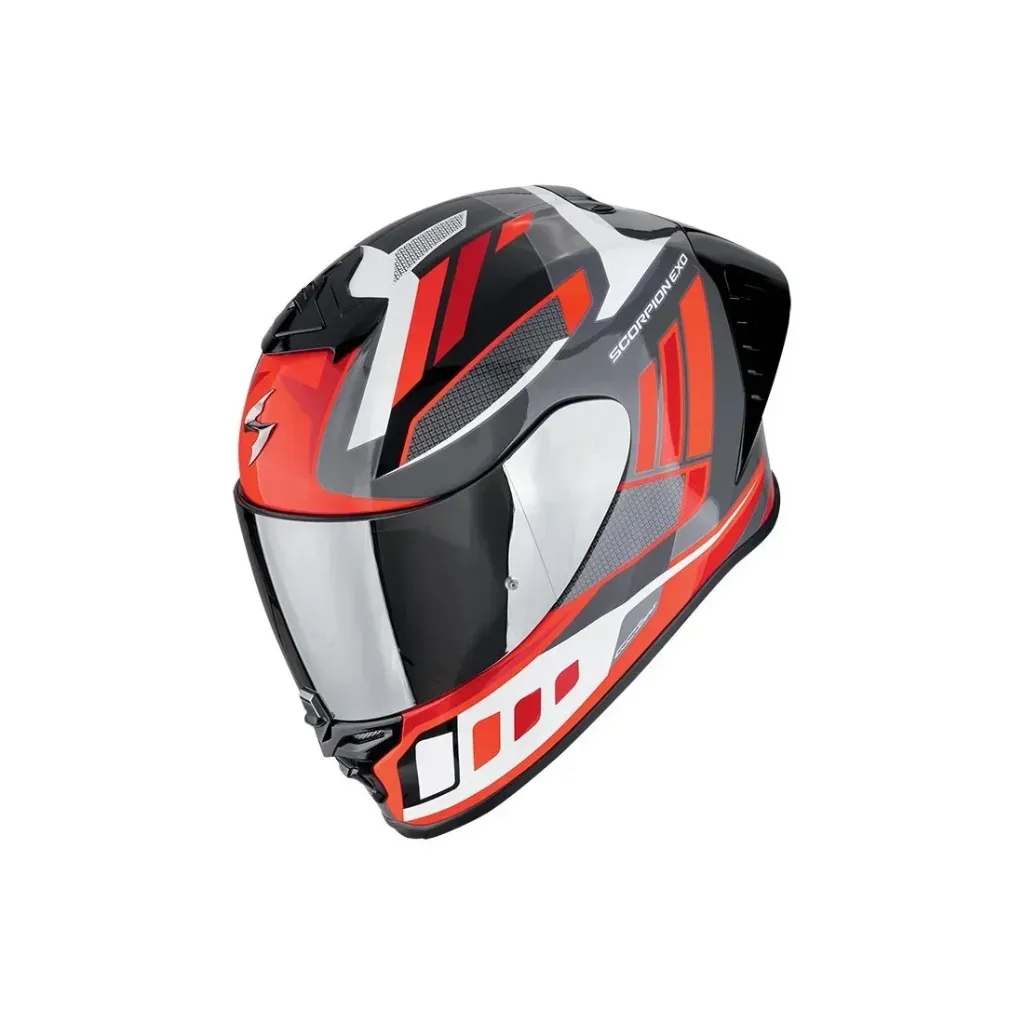CASCO INTEGRAL VITAL NEGO/ROJO EXO R1 EVO II AIR SCORPION EXO