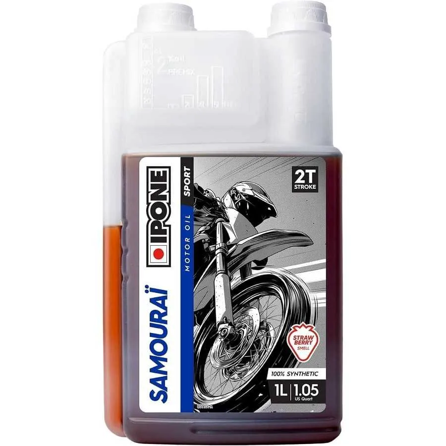 IPONE ACEITE 2T SAMOURAI RACING FRESA 1L SINTETICO