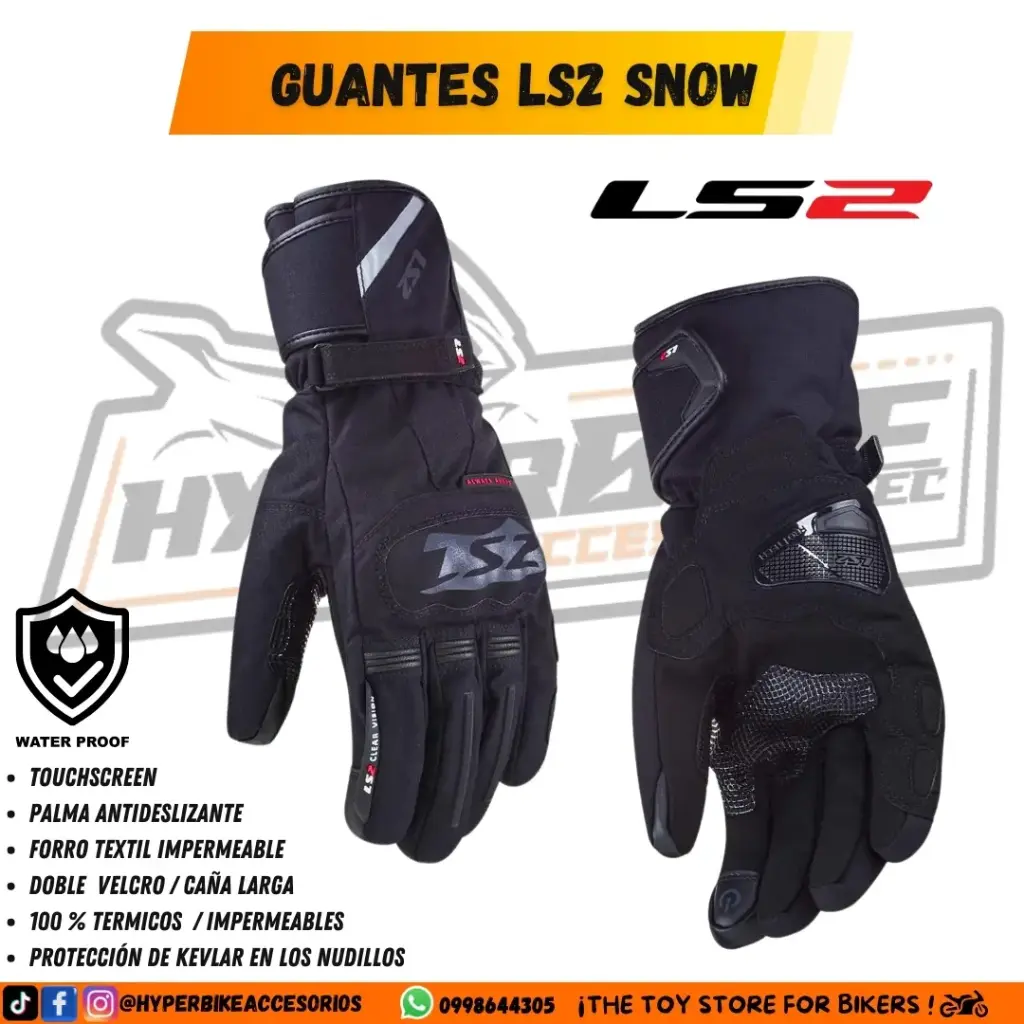 Guantes LS2 SNOW