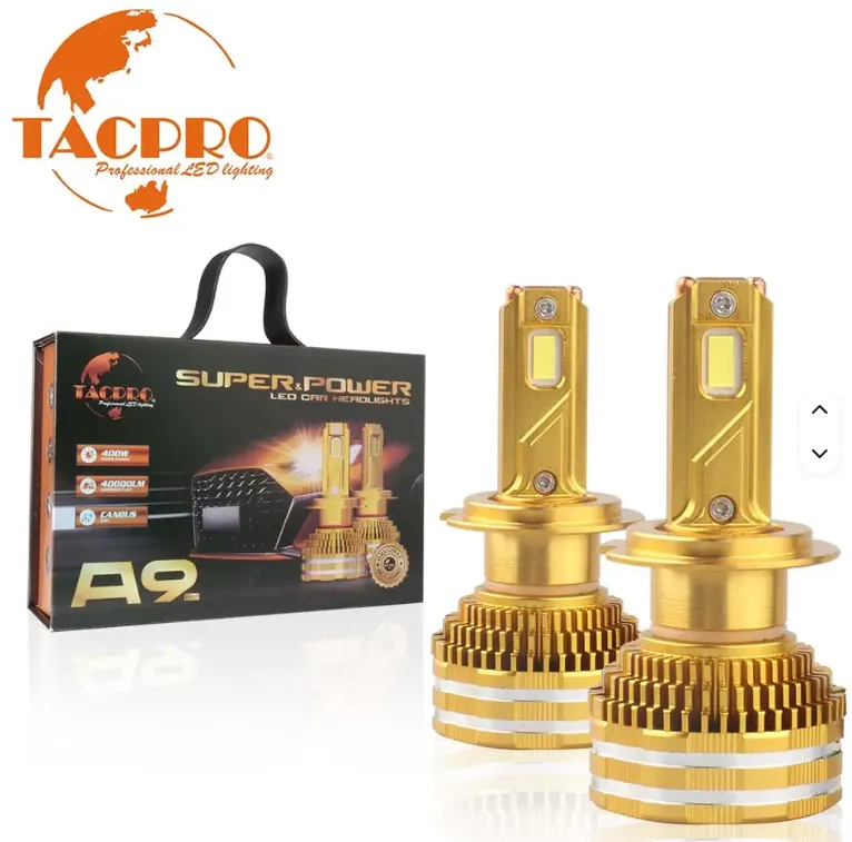 LUZ LED TACPRO A9 H4 40000LM 400W C/U