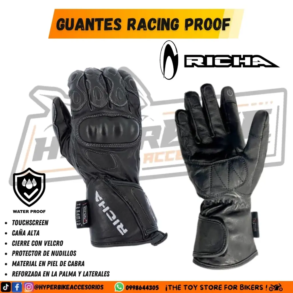 Guantes Richa Racing Proof