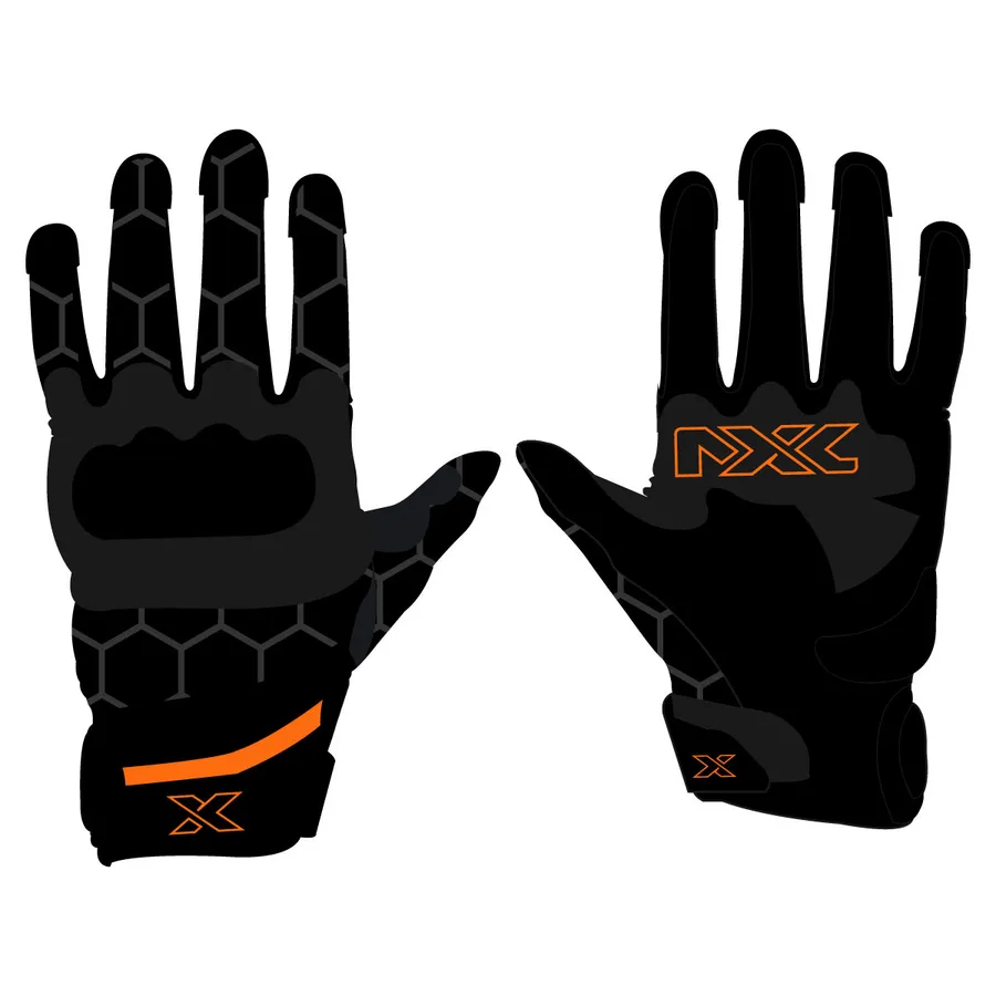 GUANTE EVEREST NEGRO/TOMATE MXL