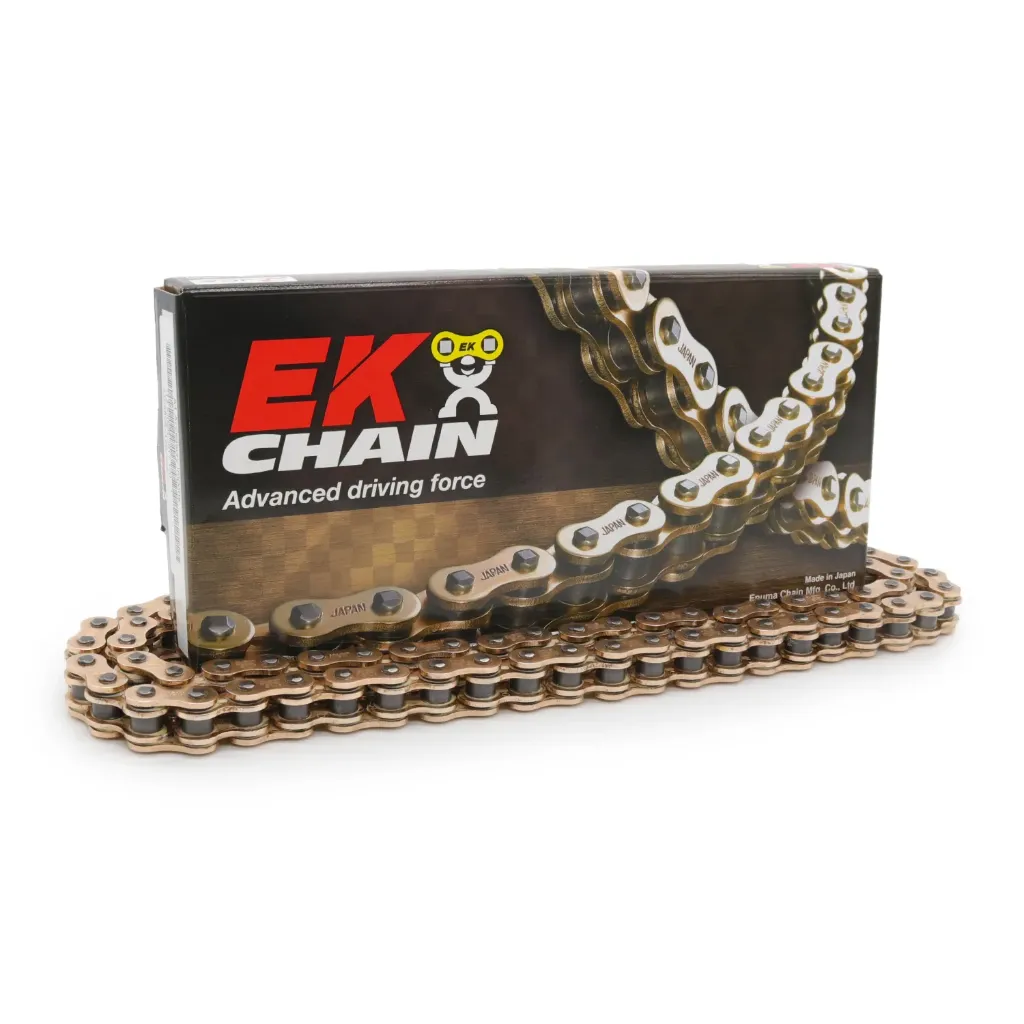 CADENA EK 530 DORADA QXRING SRX (HASTA 1.100C.C.) EK CHAIN