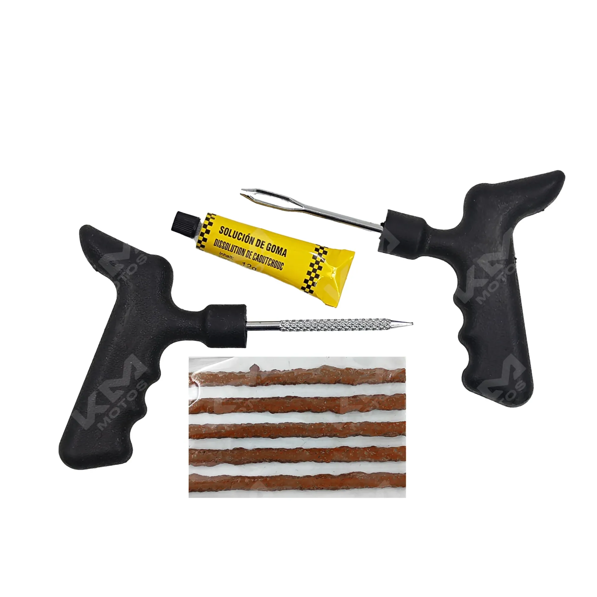 KIT MECHA/REPARADOR DE LLANTA TUBULAR
