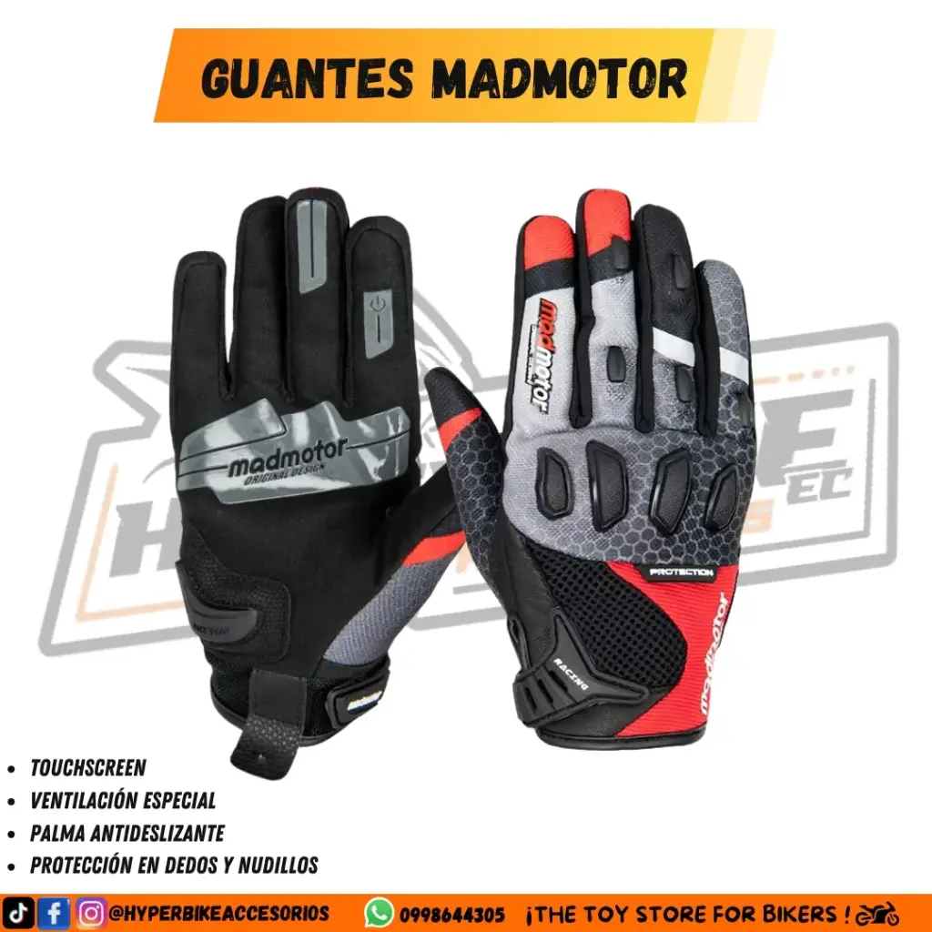 Guantes Madmotor