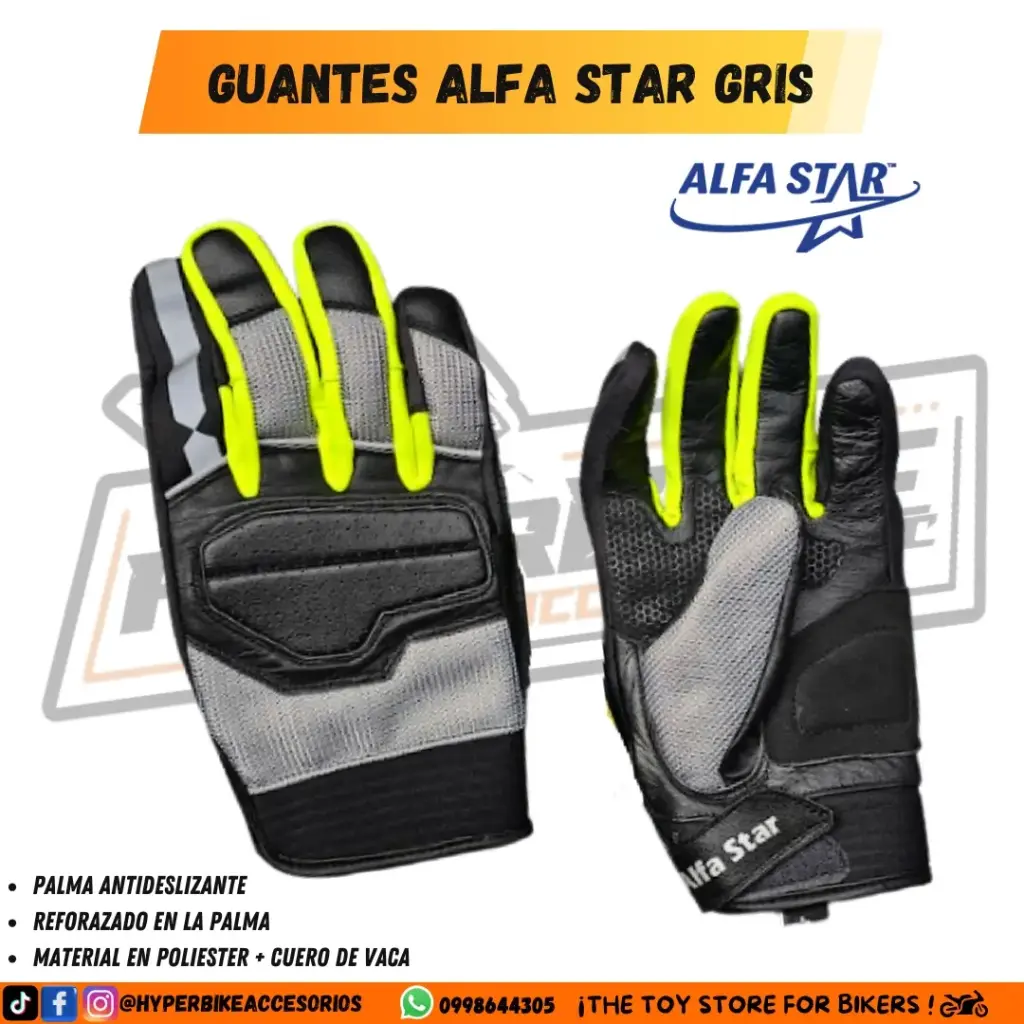 Guantes Alfa Star Verde