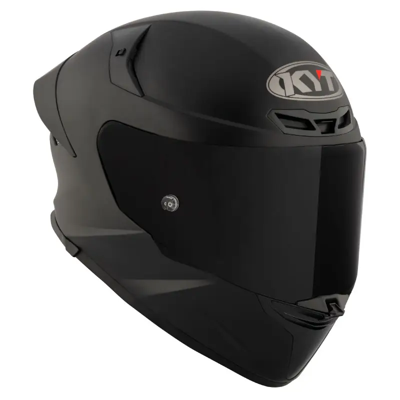 CASCO KYT TTREVO PLAIN MATT BLACK
