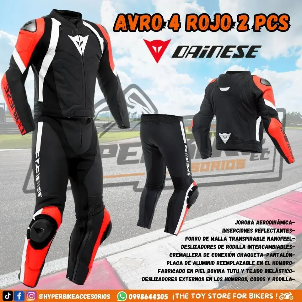 Monotraje AVRO 4 Rojo