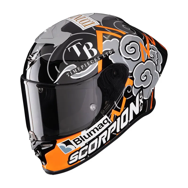 [030320226] CASCO INTEGRAL ECE NEGRO EXO R1 EVO AIR FIM #1 SCORPION (M)