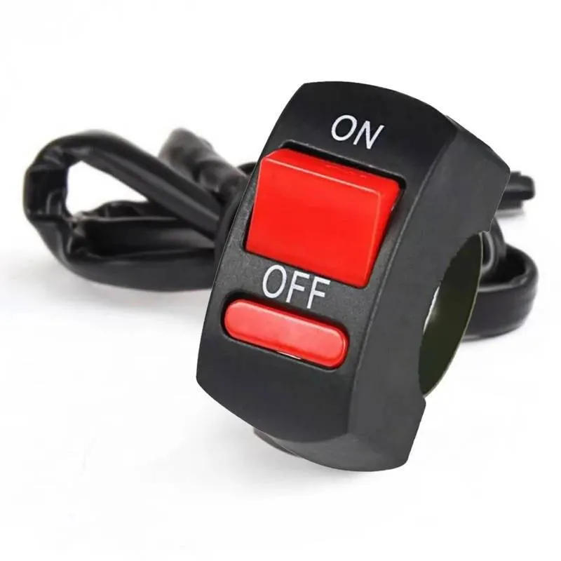 EVOX BOTON LUCES ON/OFF ROJO