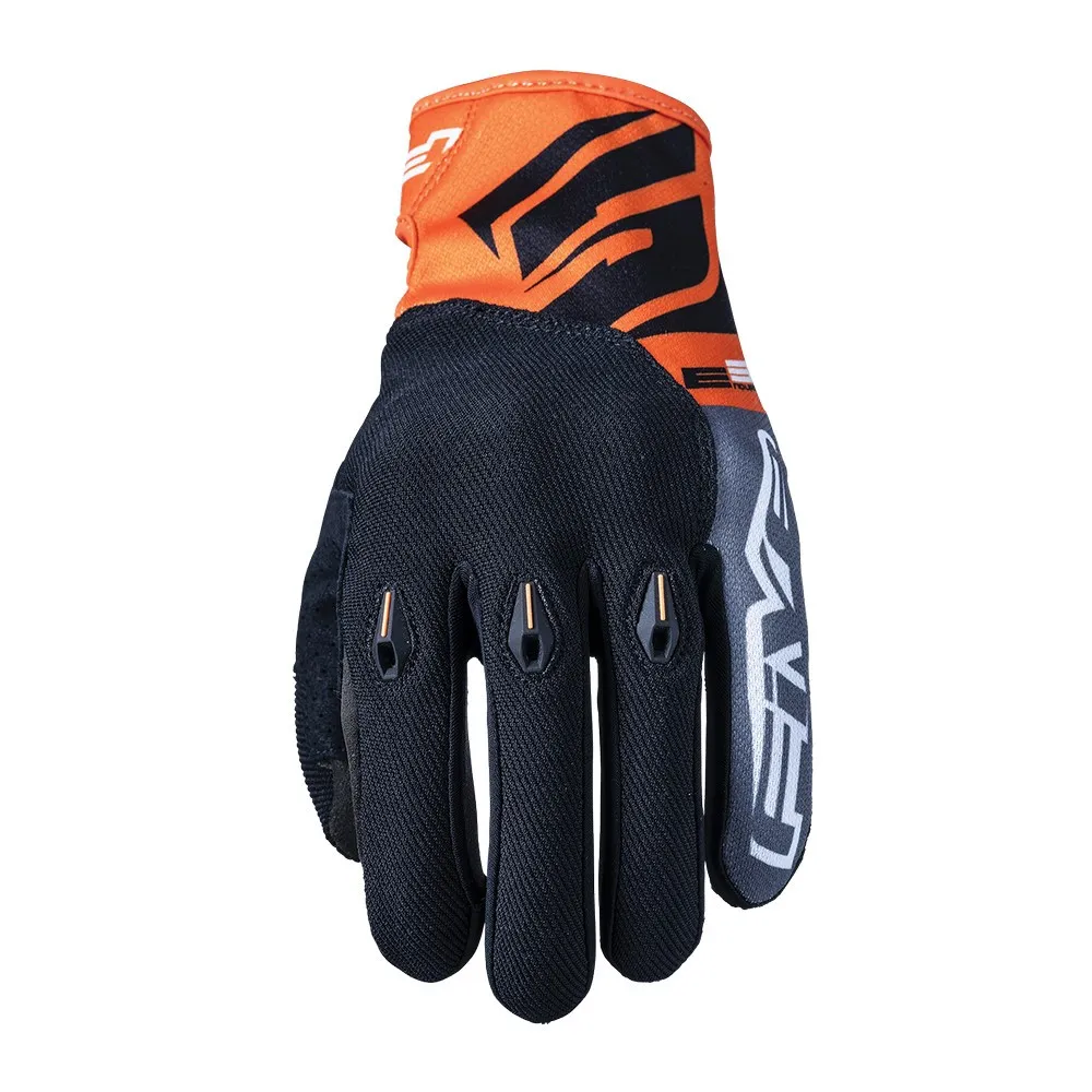 GUANTES FIVE E3 NARANJA